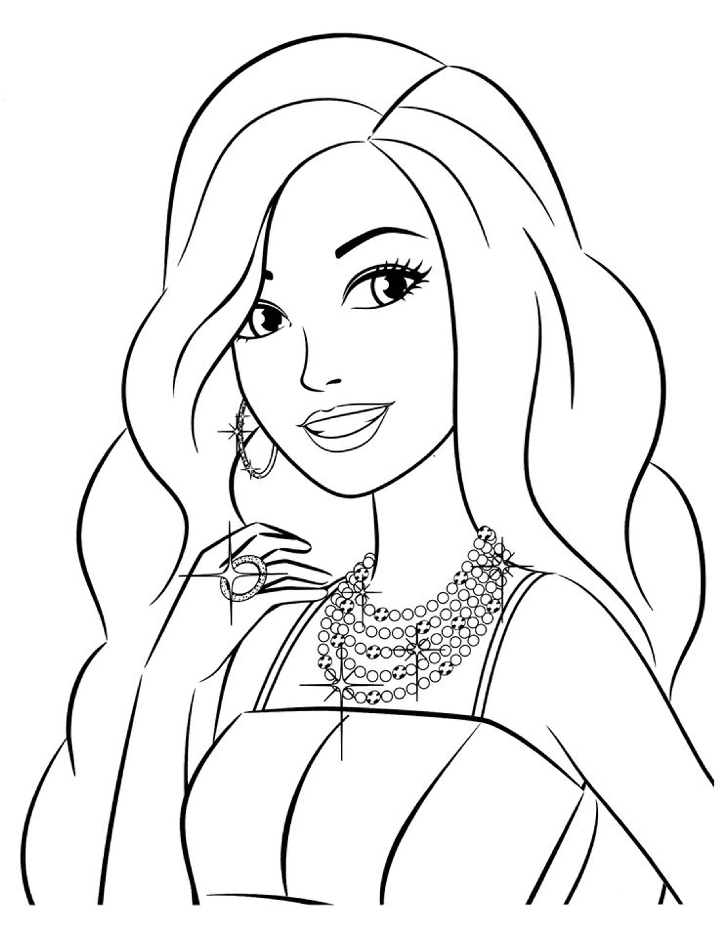 Barbie Coloring Pages