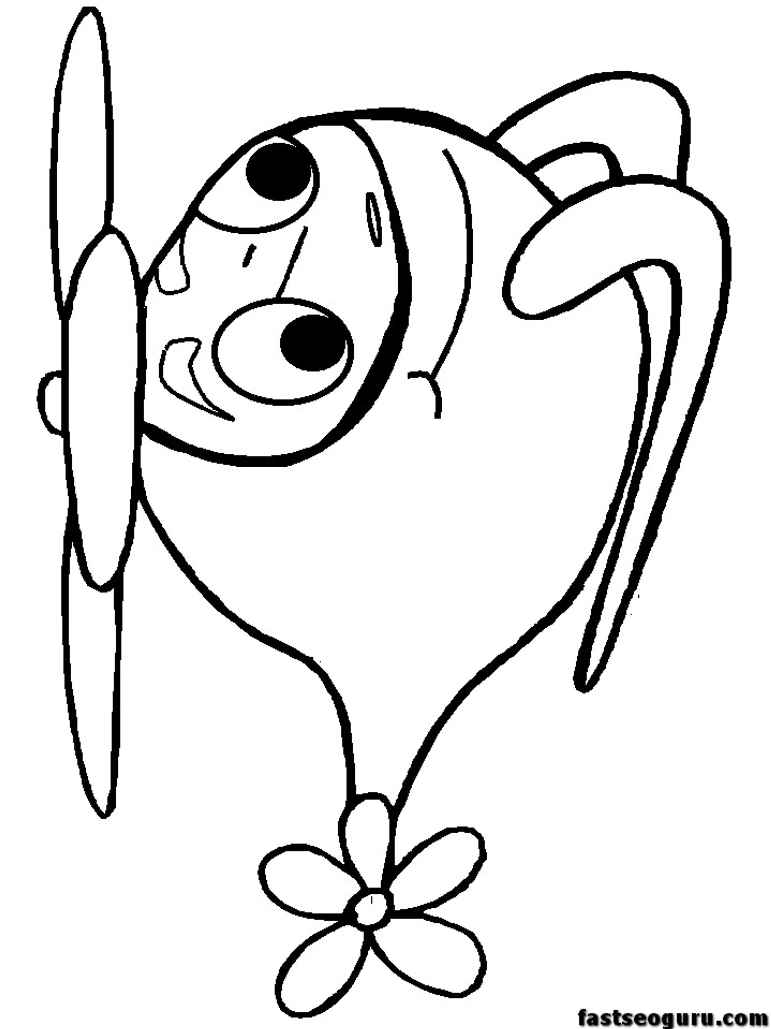 Helicopters With Face Coloring Pages