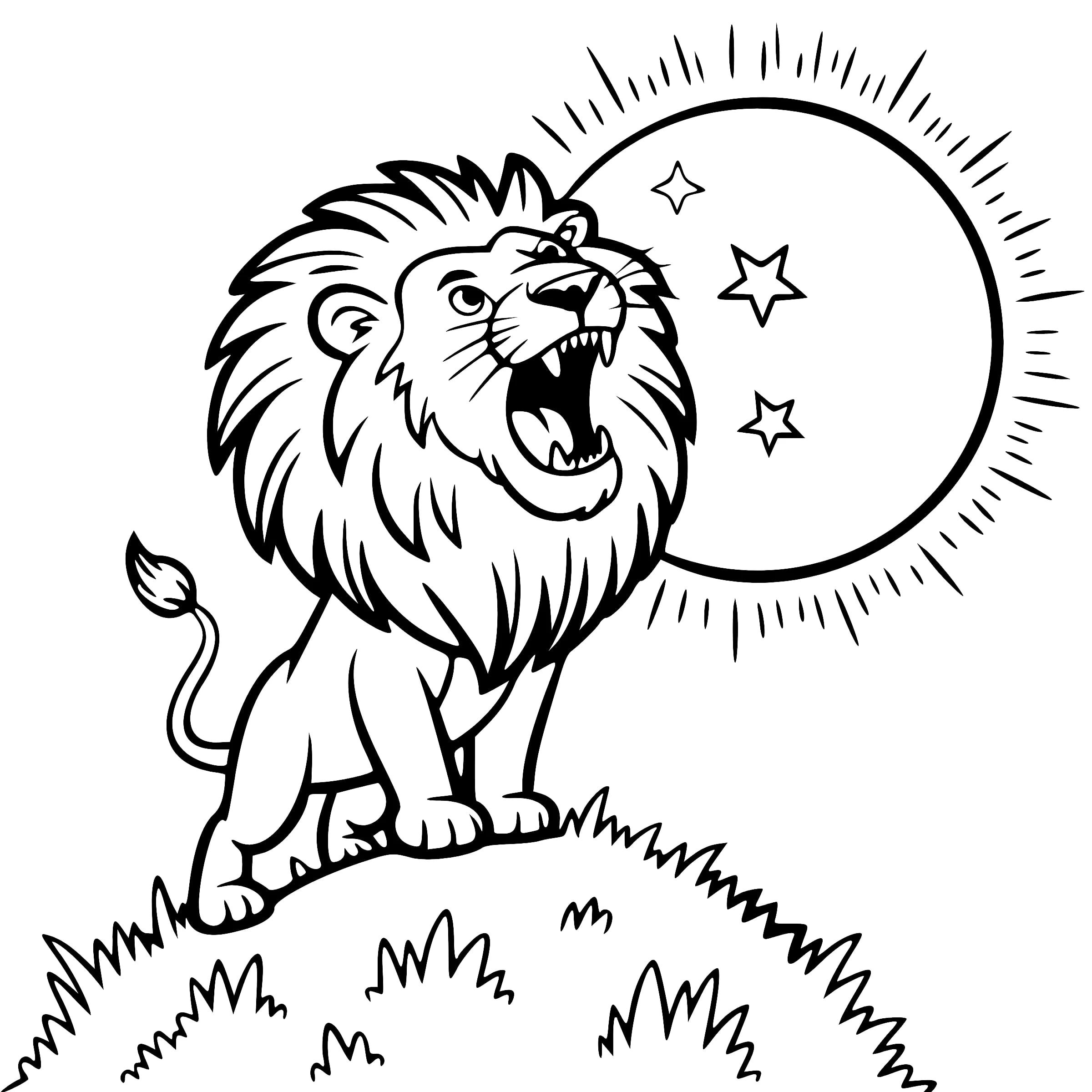 Lion Fun Facts Kids